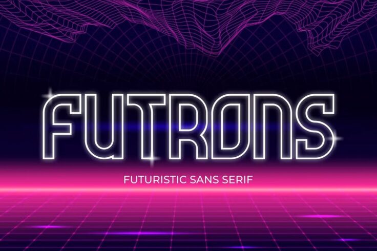 View Information about Futrons Retro Cyberpunk Font
