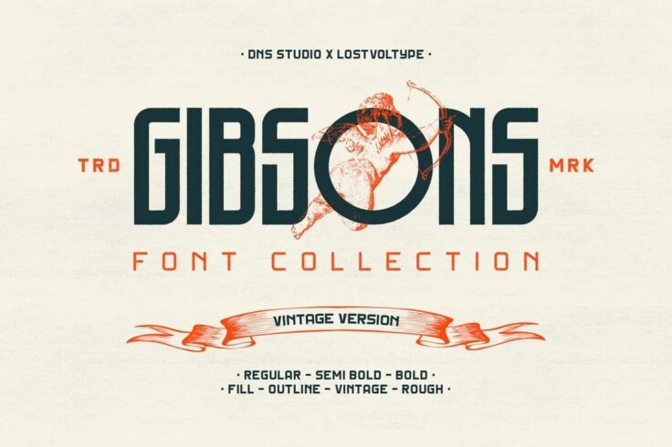 View Information about Gibsons Vintage Font Collection