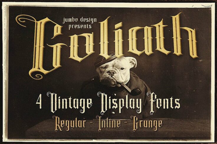 View Information about Goliath Tattoo Style Display Font