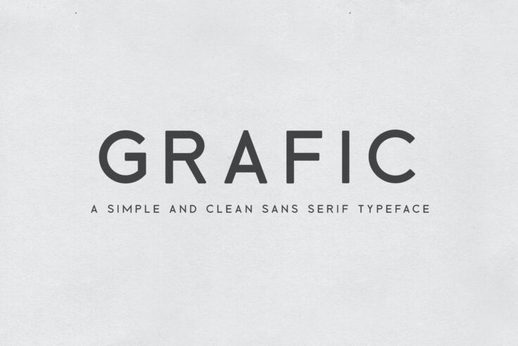 View Information about Grafic Minimalistic Sans-Serif Font