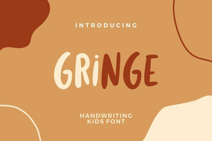 View Information about Gringe Creative Handwriting Font