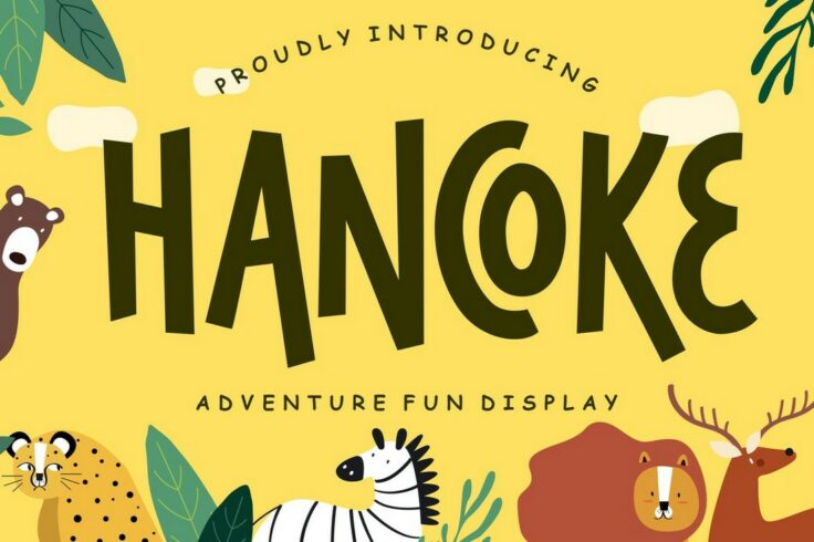 View Information about Hancoke Fun Adventure Cartoon Font