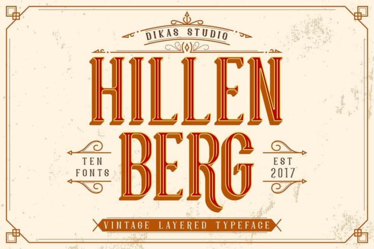 View Information about Hillenberg Vintage Fonts Collection