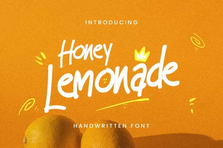 View Information about Honey Lemonade Cute Handwriting Font