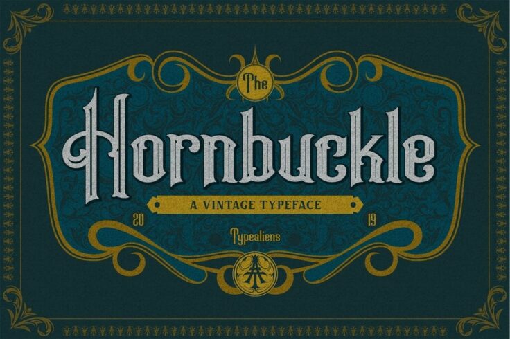 View Information about Hornbuckle Vintage Tattoo Font