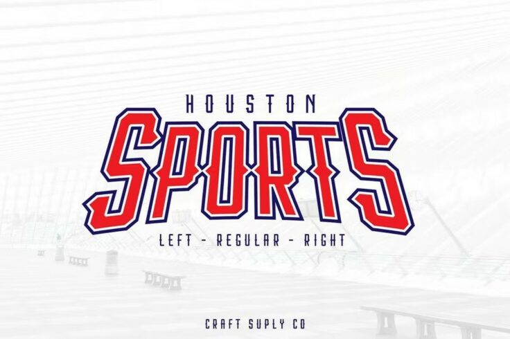 View Information about Houston Sports Font Family