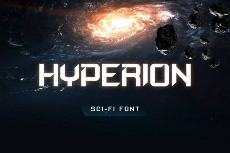 View Information about Hyperion Cool Sci-Fi Font