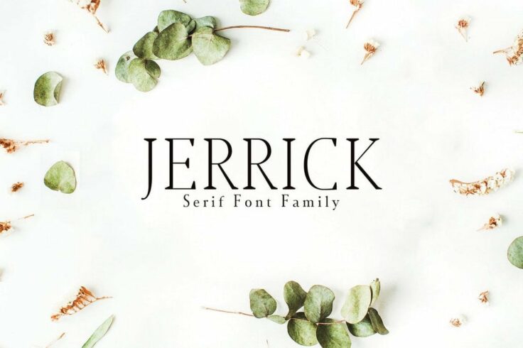 View Information about Jerrick Serif Font Family