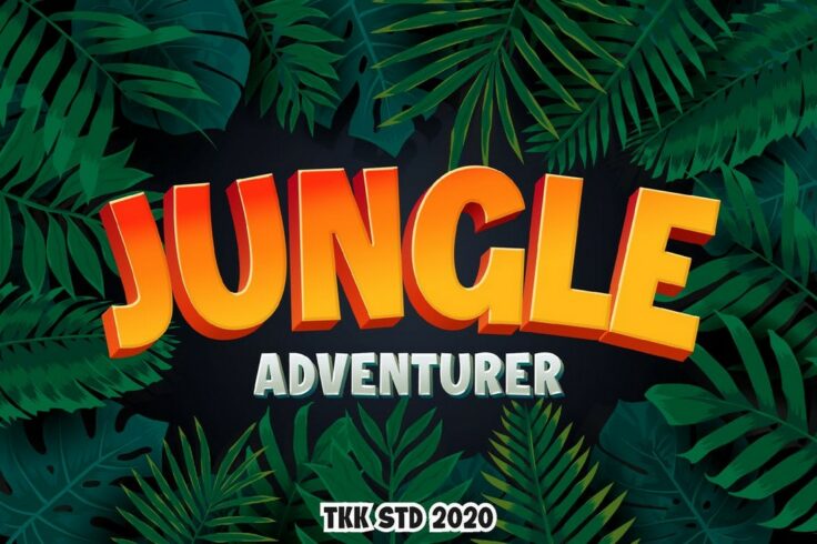 View Information about Jungle Adventurer Gaming Font