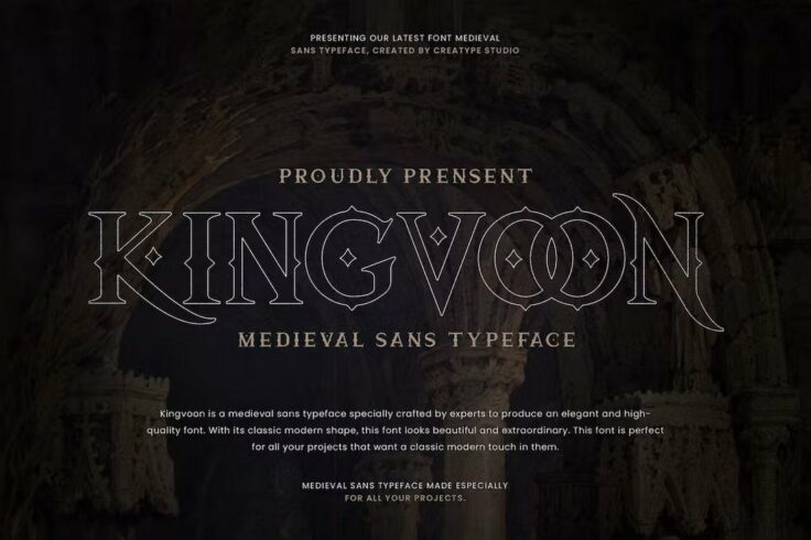View Information about Kingvoon Medieval Business Font