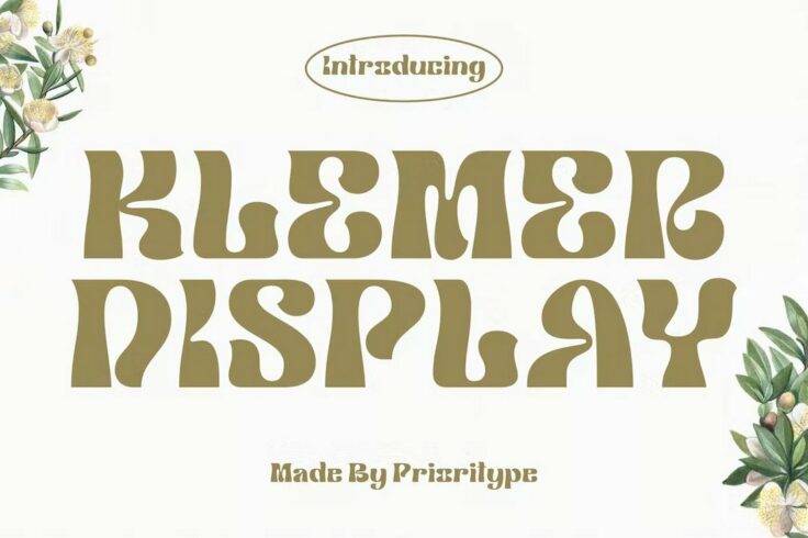 View Information about Klemer Display Psychedelic Font