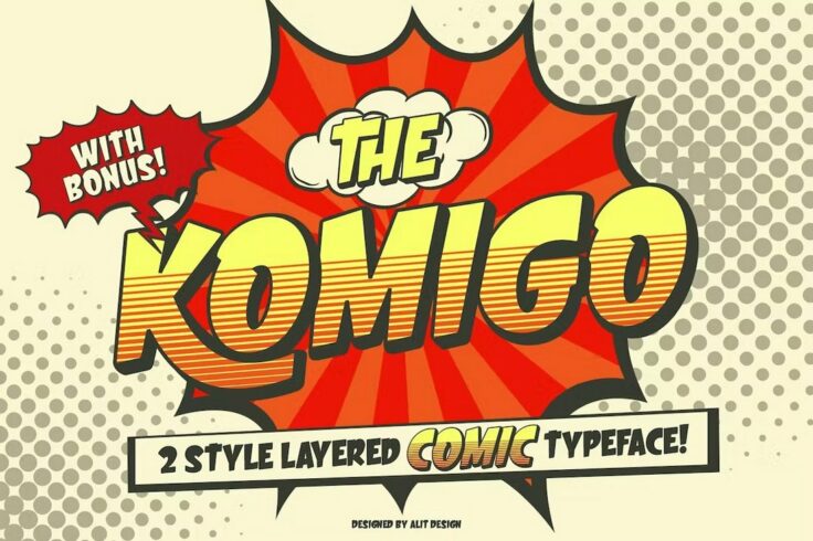View Information about Komigo Creative Comic Font