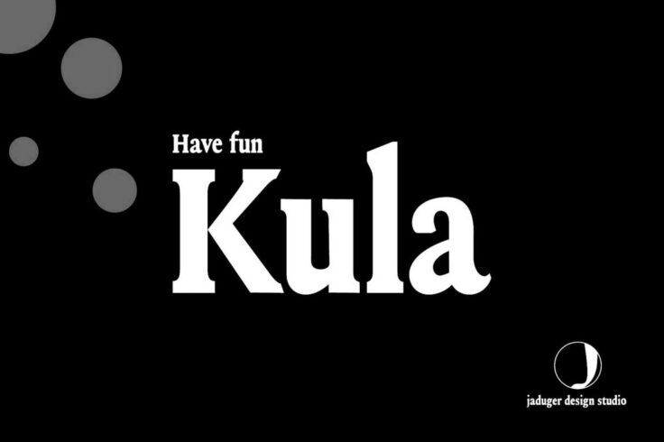 View Information about Kula Modern Slab Serif Font