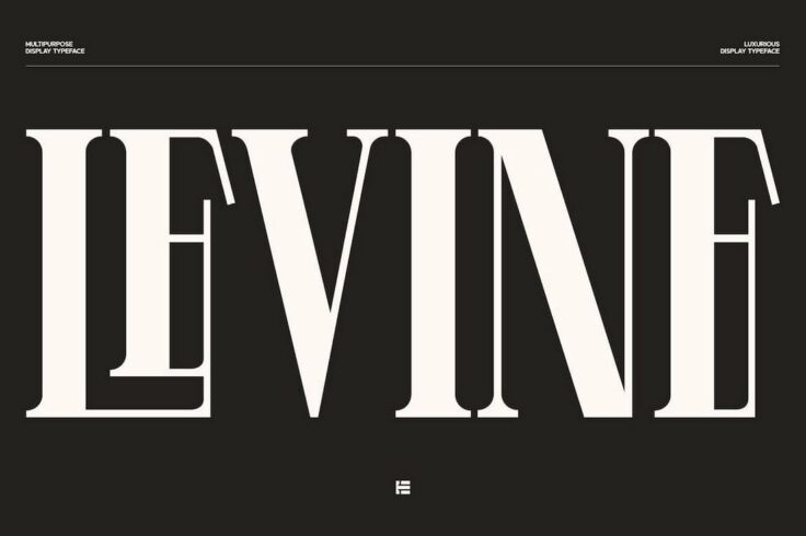 View Information about Levine Elegant Condensed Font