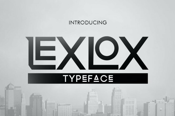 View Information about Lexlox Luxury Logo Font