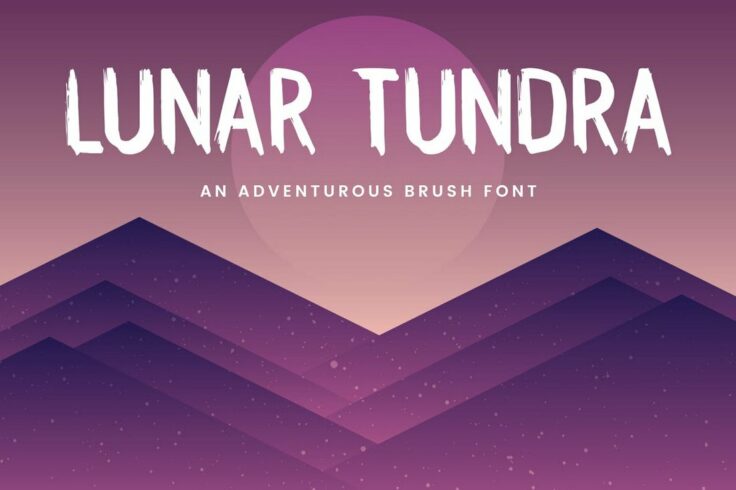 View Information about Lunar Tundra Halloween Brush Font
