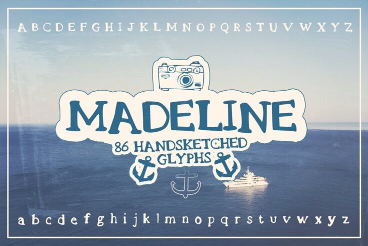 View Information about Madeline Handsketched Serif Font
