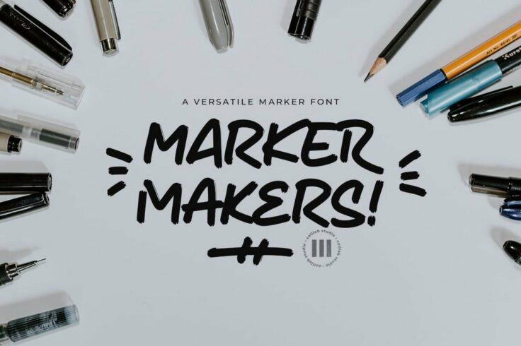 View Information about Marker Makers Felt Marker Fonts