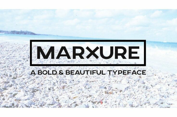 View Information about MARXURE Bold Headline Typeface