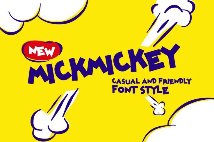View Information about Mickmickey Casual Chunky Font