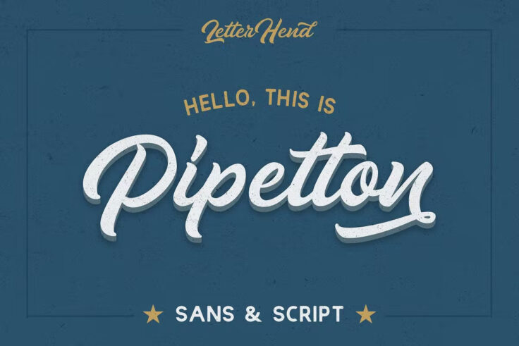 View Information about Pipetton Font