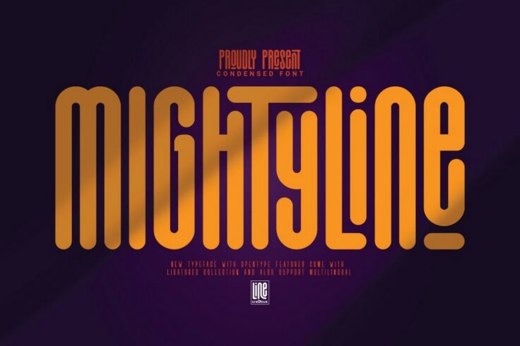 View Information about Mightyline Bold Condensed Font