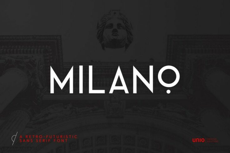 View Information about Milano Retro-Futuristic Minimal Font