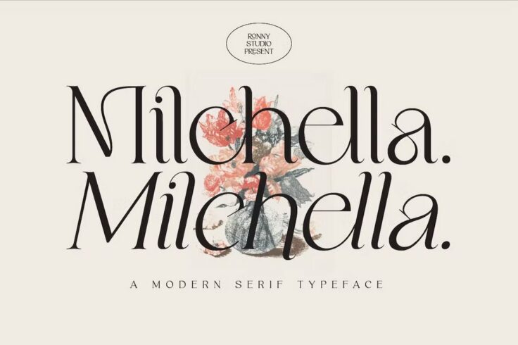 View Information about Milchella Modern Serif Font