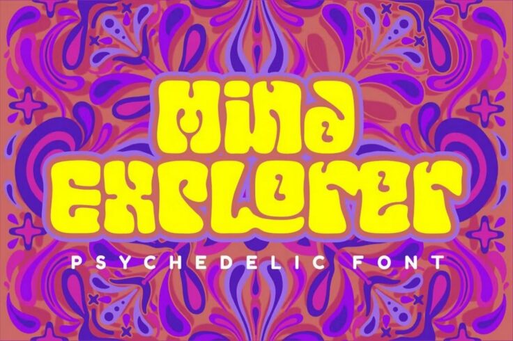 View Information about Mind Explorer Psychedelic Font
