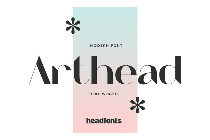 View Information about Arthead – Modern Sans-Serif Font