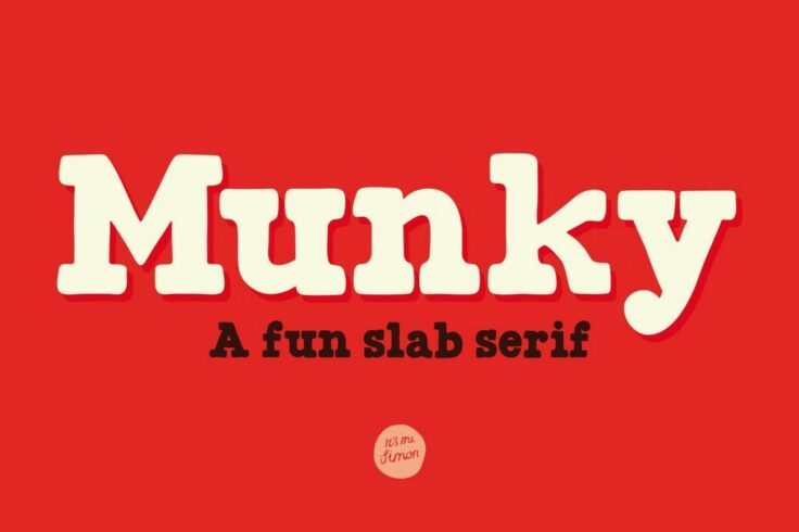 View Information about Munky Slab-Serif Retro Font