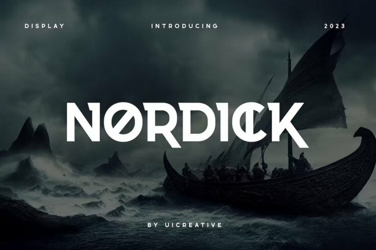 View Information about Nordick Creative Logo Font