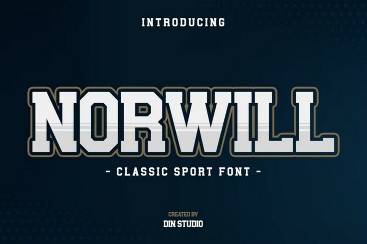 View Information about Norwill Bold Sport Font