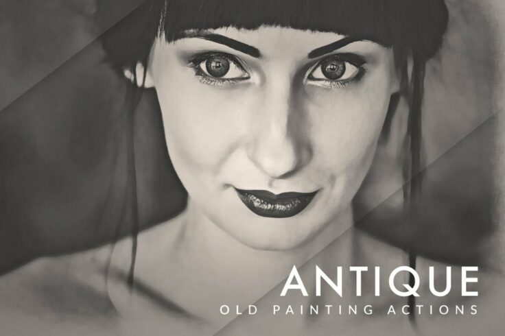 View Information about Old Painting FX Photoshop Actions