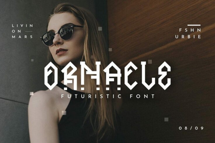 View Information about Ornacle Futuristic Font