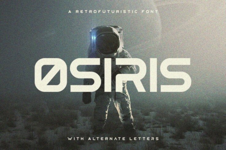 View Information about Osiris Retrofuturistic Sci-Fi Font
