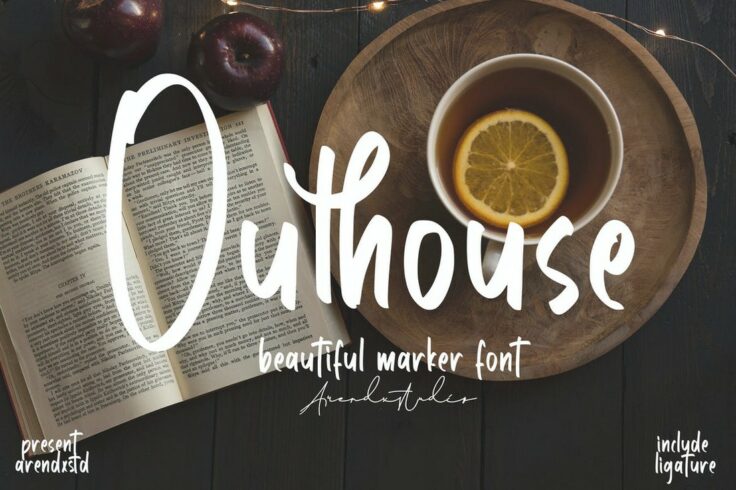 View Information about Outhouse Stylish Marker Font
