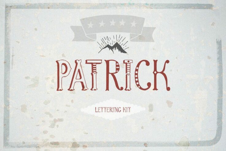 View Information about Patrick Font & Lettering Kit