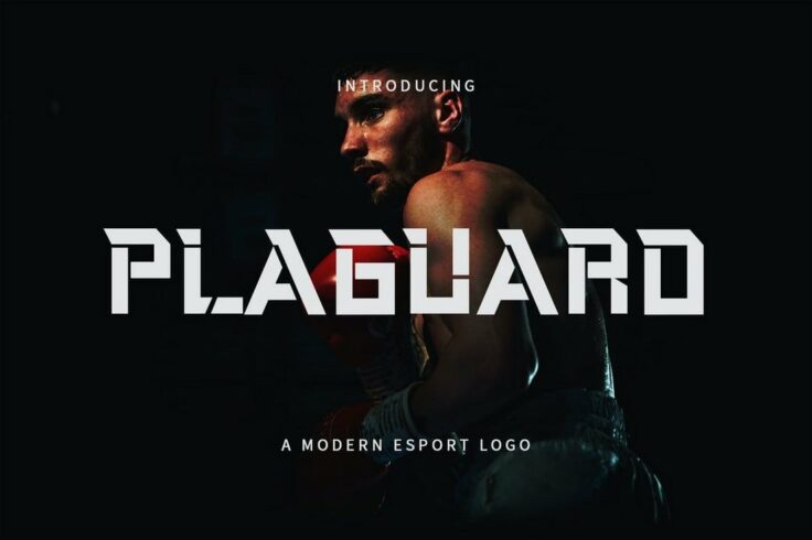 View Information about Plaguard Modern Esport Gaming Font
