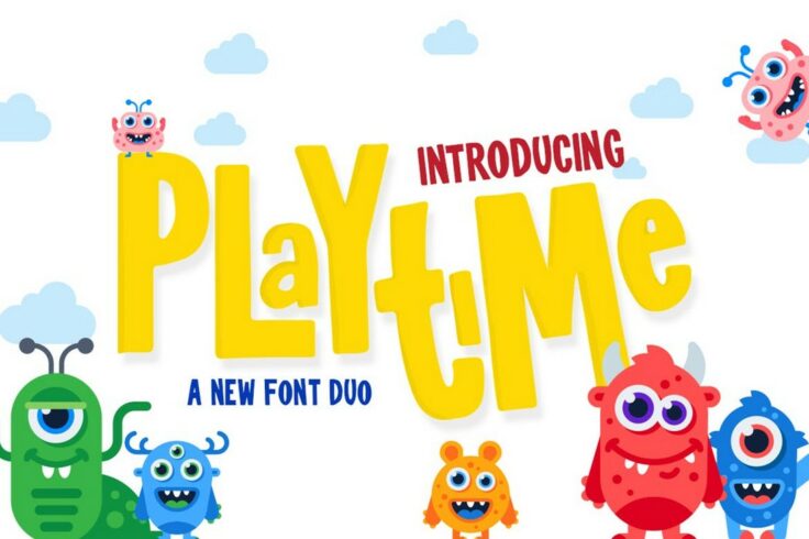 View Information about Playtime Cartoon Font Duo