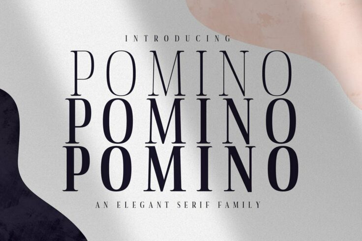 View Information about Pomino Modern Serif Font Family