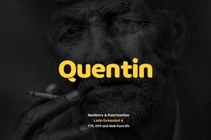View Information about Quentin Pro Creative Logo Typeface