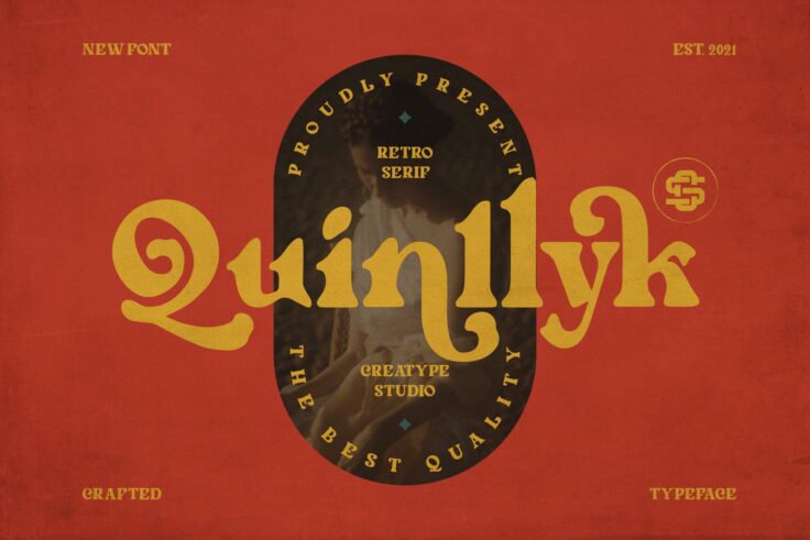 View Information about Quinlliyk Retro Serif Font