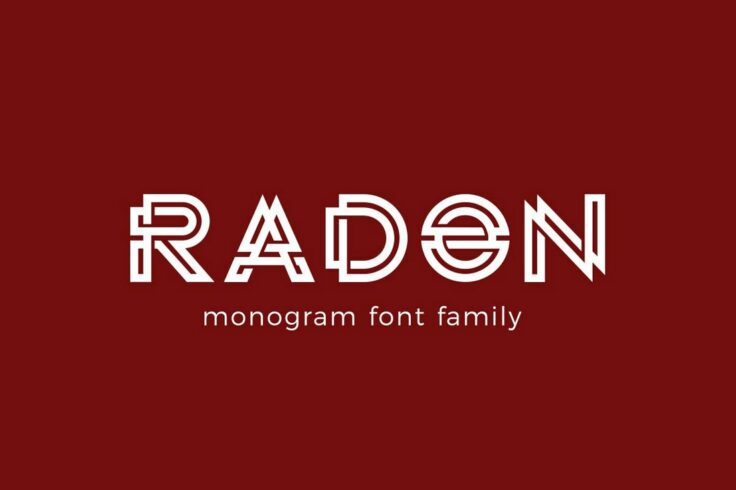 View Information about RADON Monogram Logo Font