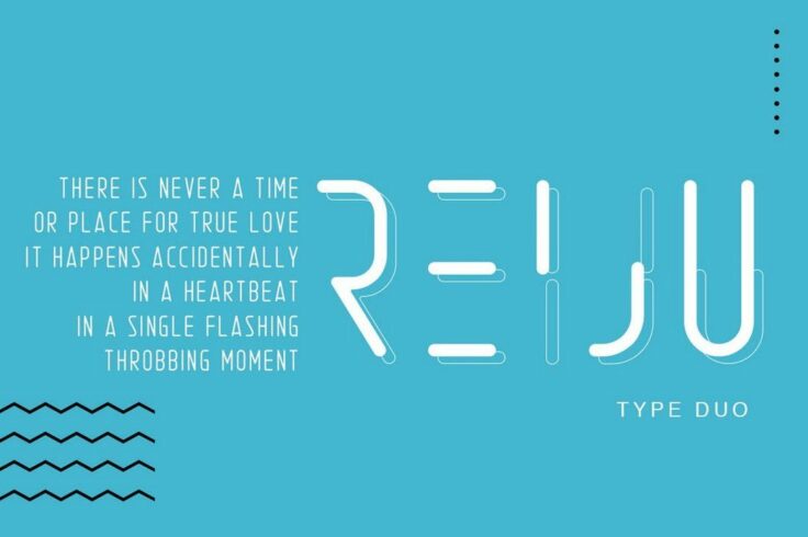 View Information about Reiju Typeface Duo