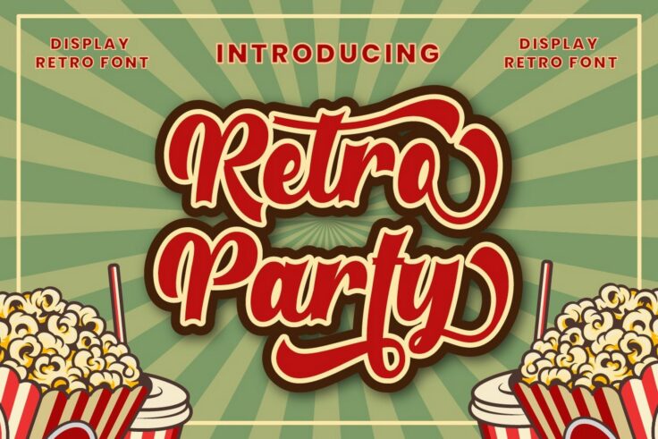 View Information about Retro Party Display Font