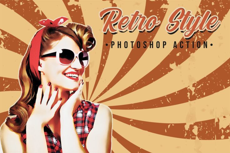 View Information about Retro Style Photoshop Action
