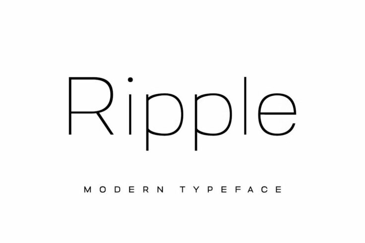View Information about Ripple Clean Sans-Serif Font