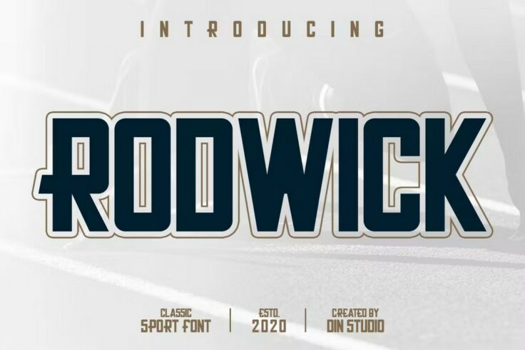 View Information about Rodwick Classic Sport Font