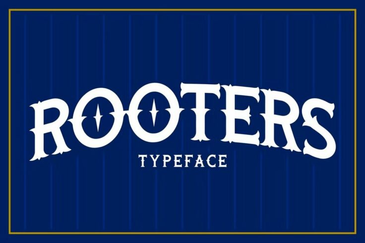 View Information about Rooters Classic Baseball Font